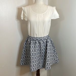 Hutch Women’s Size 6 Brocade Flare Skirt